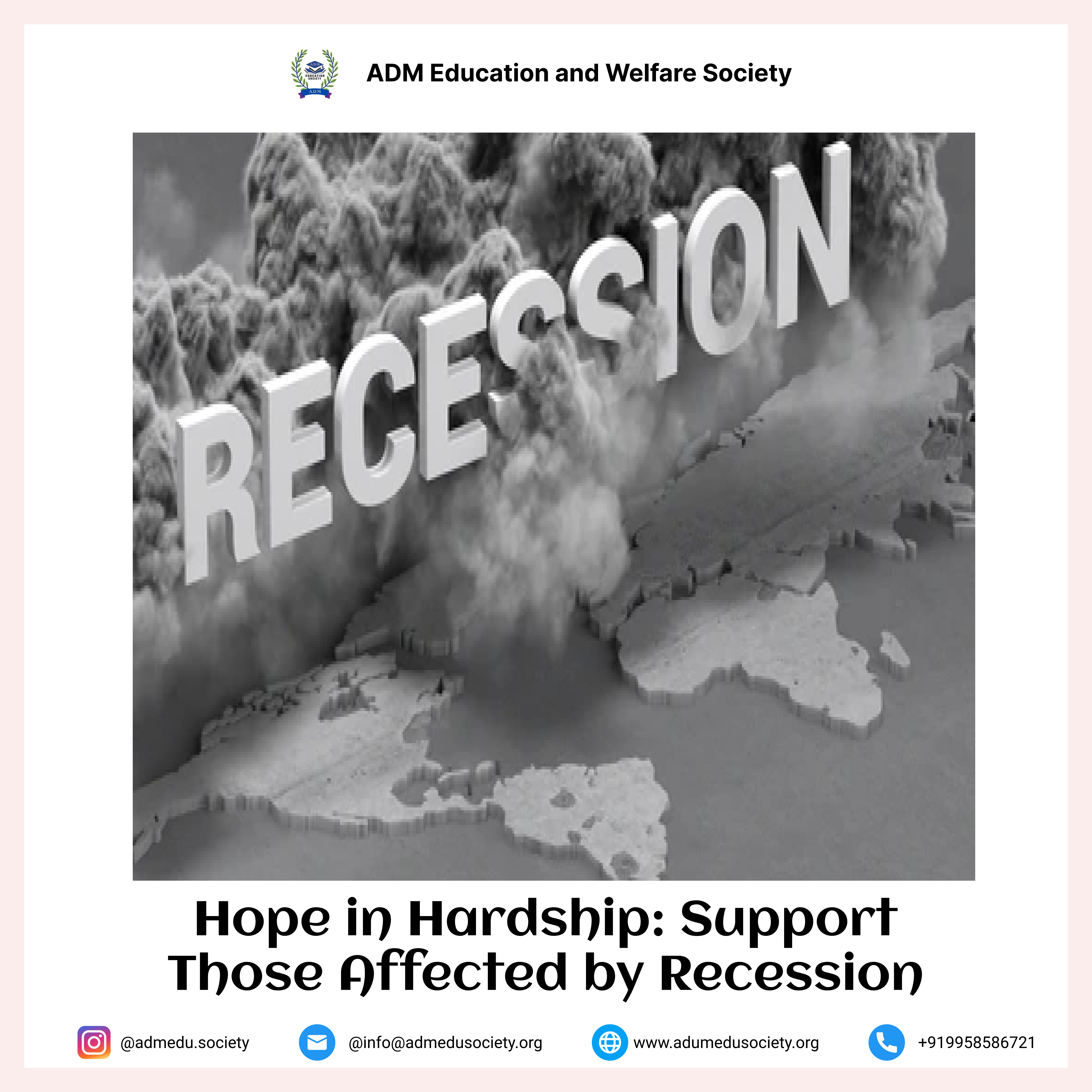 Social-media poster on recission